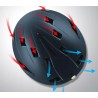 Kask narciarski snowboardowy Odoland z wizjerem r.L 59-62cm niebieski