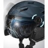Kask narciarski snowboardowy Odoland z wizjerem r.L 59-62cm niebieski