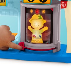 Outlet Zestaw Port Lotniczy z samolotem i 1 figurka Little People Fisher