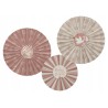 Outlet Folat 24994 Zestaw dekoracji na Baby Shower dla dziewczynki 3 elem.