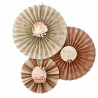 Outlet Folat 24994 Zestaw dekoracji na Baby Shower dla dziewczynki 3 elem.