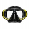 Outlet Maska do nurkowania okulary Scubapro ZOOM MASK BLK SILIC / YEL-BLK