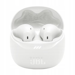 Outlet Słuchawki bezprzewodowe douszne JBL Wave Flex 2 Wodoodporne Biały