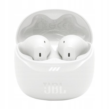 Outlet Słuchawki bezprzewodowe douszne JBL Wave Flex 2 Wodoodporne Biały