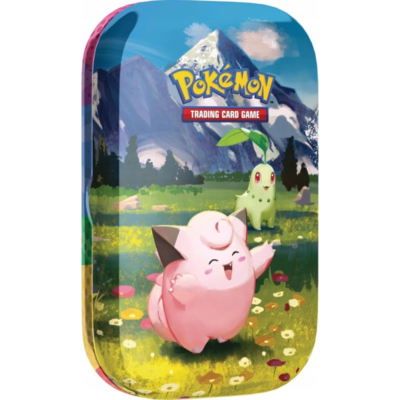 Outlet Pokemon TCG: Mini Tin Ascended Heroes Clefairy/Chikorita z
