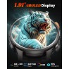Outlet Smartwatch Męski Militarny 1,91" AMOLED 1000mAh 5ATM BT Czarny