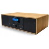 USZKODZONY Radioodtwarzacz MOOOV 477380 Mikrowieża HiFi Bluetooth CD USB FM