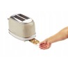 Outlet Toster dwuszczelinowy Ariete Vintage 2 Tosty Grzanki 810W beżowy