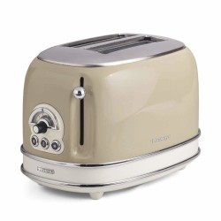 Outlet Toster dwuszczelinowy Ariete Vintage 2 Tosty Grzanki 810W beżowy
