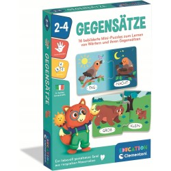 Outlet Clementoni Education Gegensätze - Gra edukacyjna dla dzieci 2+ z