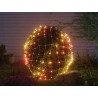 Outlet Lampki choinkowe Twinkly 1,45x 2,4 m 260 lampek LED RGB różne tryby