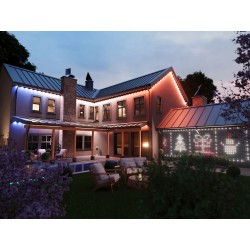 Outlet Lampki choinkowe Twinkly 1,45x 2,4 m 260 lampek LED RGB różne tryby