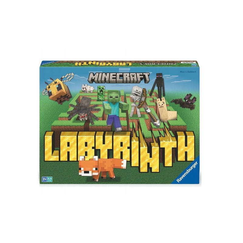 Outlet Gra planszowa Ravensburger Minecraft Labyrinth 2-4 graczy wiek 7+