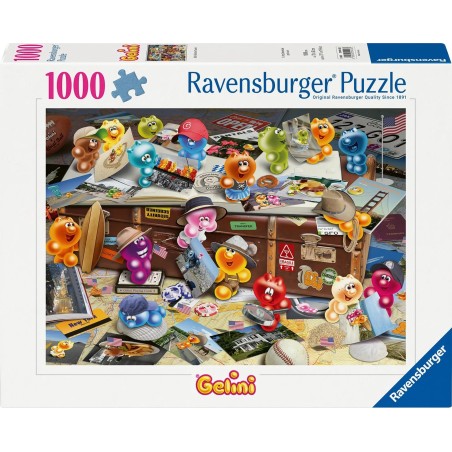 Outlet Puzzle Ravensburger 12001426 - Gelini German Tourist 1000 elementów