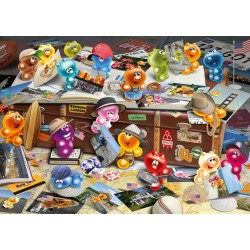Outlet Puzzle Ravensburger 12001426 - Gelini German Tourist 1000 elementów