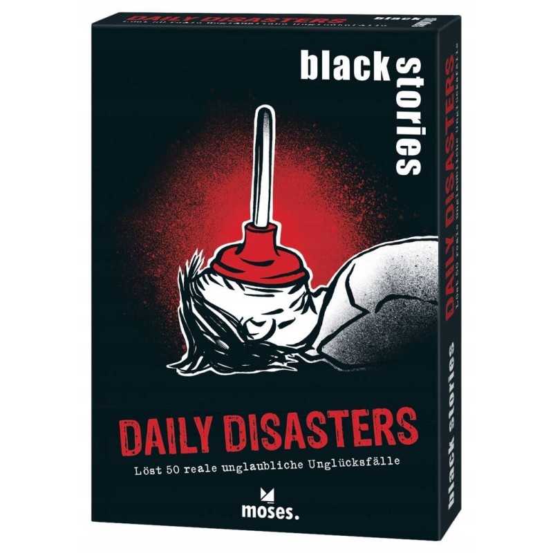 Outlet Moses Black Stories Daily Disasters Lost język niemiecki DE 50 kart