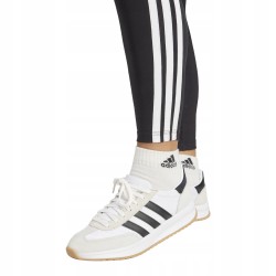 Legginsy damskie adidas Essentials 3-Stripes Cotton czarne JE0072 rozmiar L