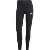 Legginsy damskie adidas Essentials 3-Stripes Cotton czarne JE0072 rozmiar L