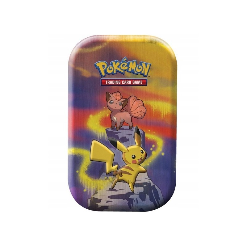 Outlet Puszka Pokemon Kanto Power Mini Tins: Pikachu&Vulpix + Moneta +