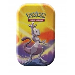 Outlet Puszka Pokemon Kanto Power Mini Tins: Mewtwo + Moneta + ilustracja