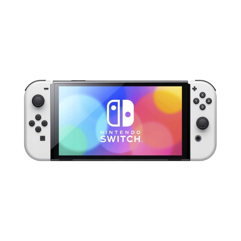 Outlet Nintendo Switch Oled 7'' biały Joy-Con model 10007766 64GB OPIS