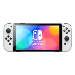 Outlet Nintendo Switch Oled 7'' biały Joy-Con model 10007766 64GB OPIS