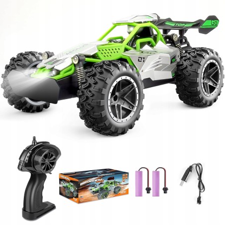 Outlet Zdalnie Sterowane Auto Pmgud 1:18 20+ km/h Offroad Monster Zielone