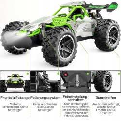 Outlet Zdalnie Sterowane Auto Pmgud 1:18 20+ km/h Offroad Monster Zielone
