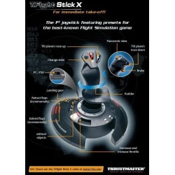 Outlet Kontroler Thrustmaster T.Flight Stick X Czarny Joystick PC Czarny