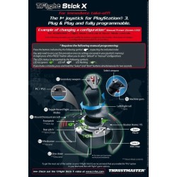 Outlet Kontroler Thrustmaster T.Flight Stick X Czarny Joystick PC Czarny