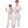 Kimono do Karate Ippongear dla Dzieci 220g z Białym Pasem 170cm EU