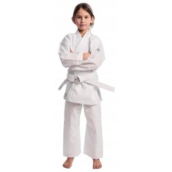 Kimono do Karate Ippongear dla Dzieci 220g z Białym Pasem 170cm EU