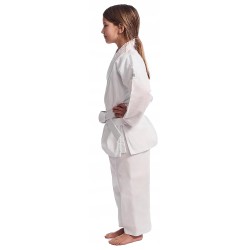 Kimono do Karate Ippongear dla Dzieci 220g z Białym Pasem 170cm EU