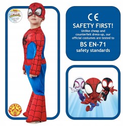 Outlet Rubie's Kostium Spider-Man dla dzieci Marvel S 3-4 lata 104cm