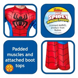 Outlet Rubie's Kostium Spider-Man dla dzieci Marvel S 3-4 lata 104cm
