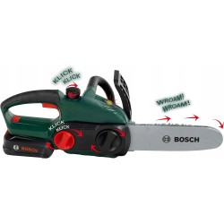USZKODZONY Piła łańcuchowa Bosch II Klein Zabawka dla dzieci od 3 lat
