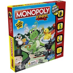 Outlet Gra planszowa Hasbro Monopoly Junior wiek 5lat+ 2-4 graczy Wersja EN