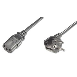 Outlet Kabel zasilający PremiumCord Schuko-C13 230V/10A 10m (kpsp10) Czarny