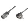 Outlet Kabel zasilający PremiumCord Schuko-C13 230V/10A 10m (kpsp10) Czarny