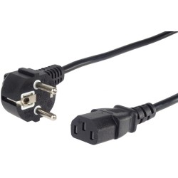 Outlet Kabel zasilający PremiumCord Schuko-C13 230V/10A 10m (kpsp10) Czarny