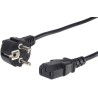 Outlet Kabel zasilający PremiumCord Schuko-C13 230V/10A 10m (kpsp10) Czarny