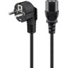 Outlet Kabel zasilający PremiumCord Schuko-C13 230V/10A 10m (kpsp10) Czarny
