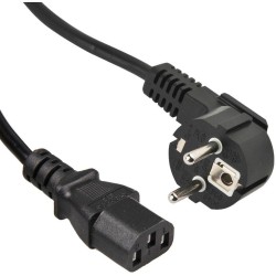 Outlet Kabel zasilający PremiumCord Schuko-C13 230V/10A 10m (kpsp10) Czarny