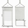 Outlet Baikeen Wodoodporne etui IPX8 do maks 6,9" Przeźroczysto-Srebrne