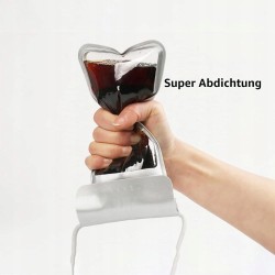 Outlet Baikeen Wodoodporne etui IPX8 do maks 6,9" Przeźroczysto-Srebrne