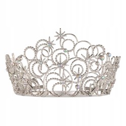 Outlet Wicked. Korona z bąbelków Glinda. The Noble Collection 17 cm Srebrna
