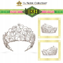 Outlet Wicked. Korona z bąbelków Glinda. The Noble Collection 17 cm Srebrna