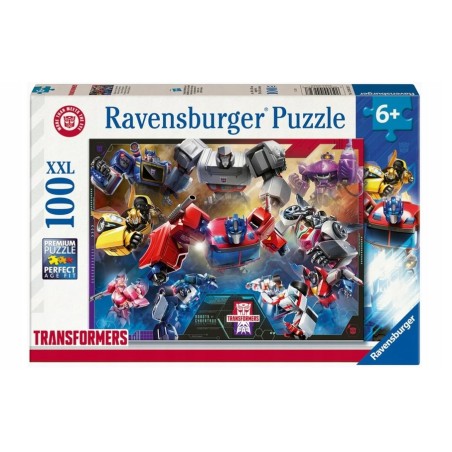 Outlet Puzzle XXL Ravensburger Transformers 100 elementów dla dzieci 6+