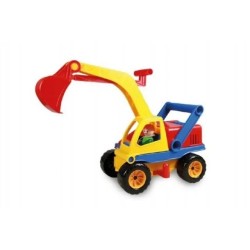 Outlet Koparka 04151 Lena ZL-04151 35x19x35cm Żółto-Czerwono-Niebieska