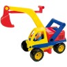 Outlet Koparka 04151 Lena ZL-04151 35x19x35cm Żółto-Czerwono-Niebieska